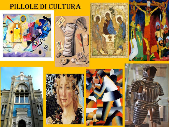 Pillole di cultura, visite guidate online, temi culturali di arte europea